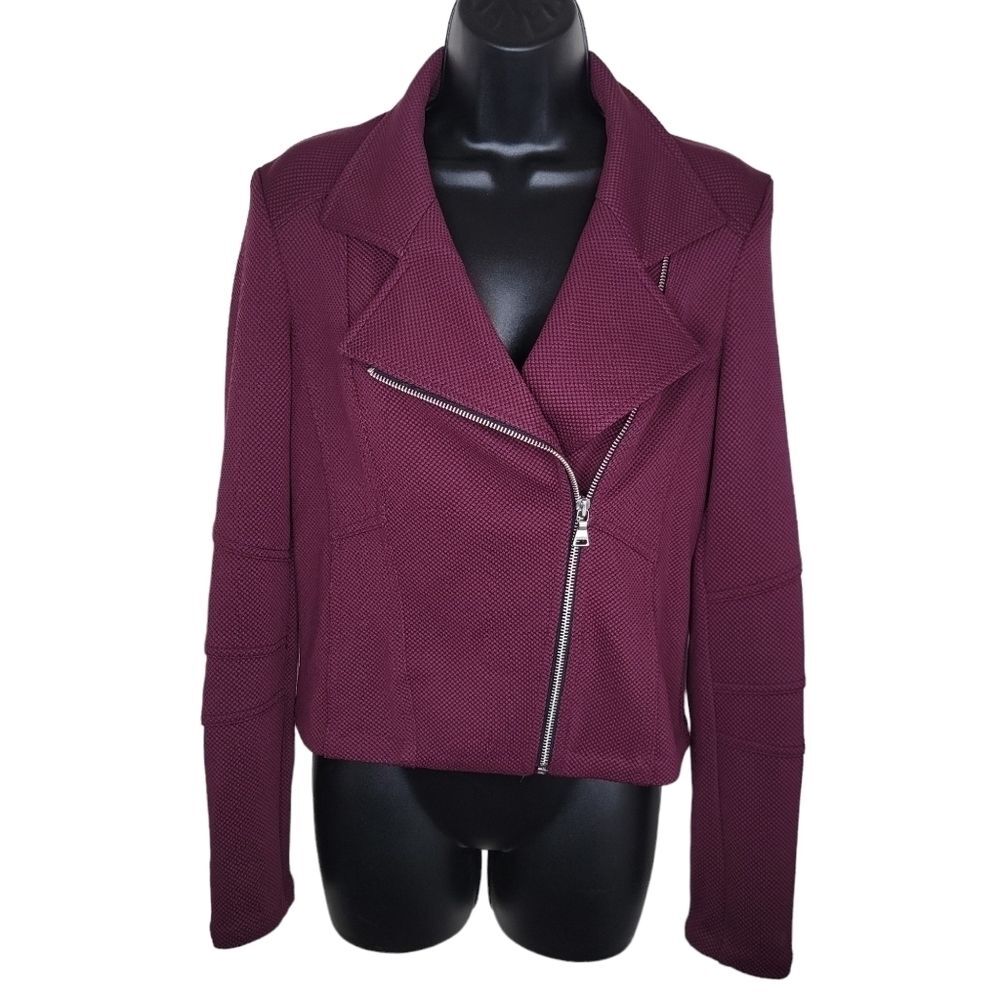Express Nwot textured moto jacket size Small